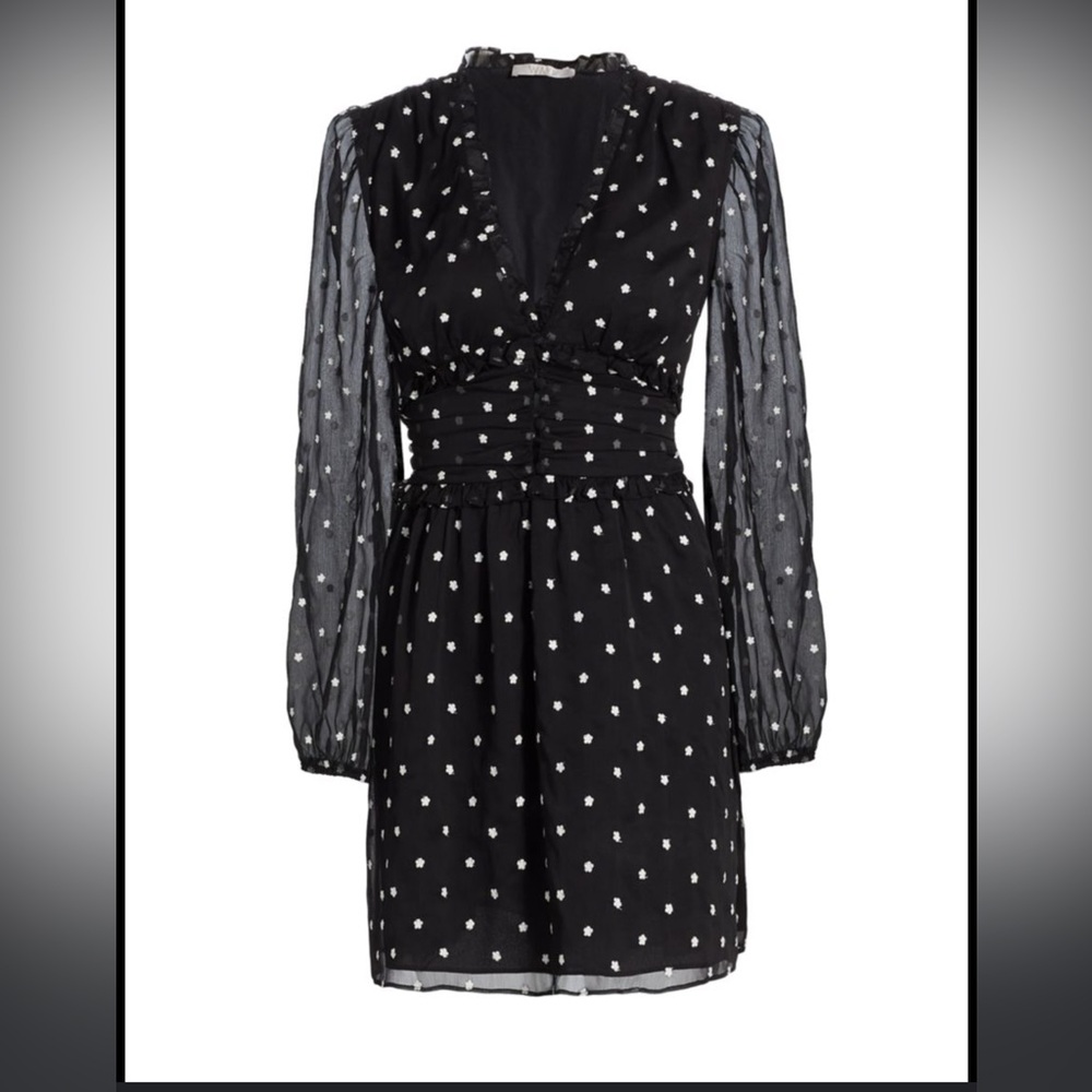 Wayf Dallas daisy mini dress